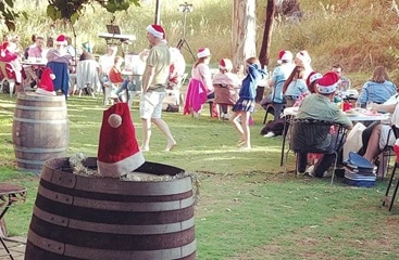 Christmas party at Sinclairs Gully